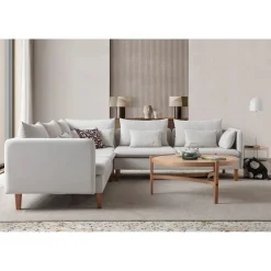 Flexy L (194 x 95 x 154 cm) Hörnsoffa Kräm