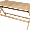 Flip Fällbord Teak 80x140cm