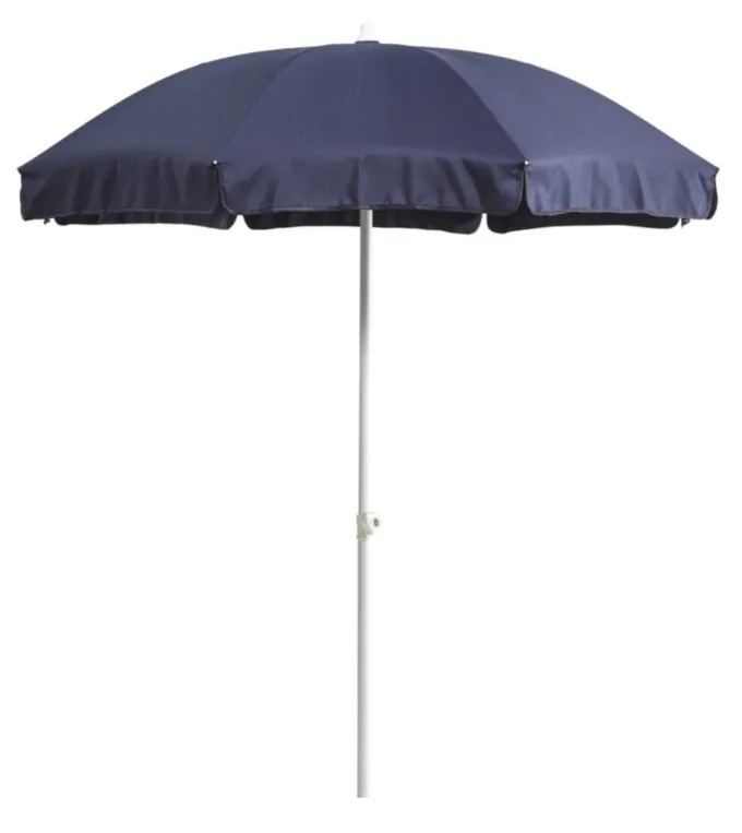 Follina Strandparasoll 180x203 cm Vit/Blå