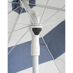 Follina Strandparasoll 180x203 cm Svart/Vit