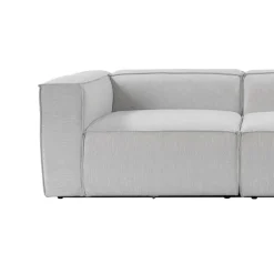 Fora (297 x 66 x 190 cm) Hörnsoffa Grå