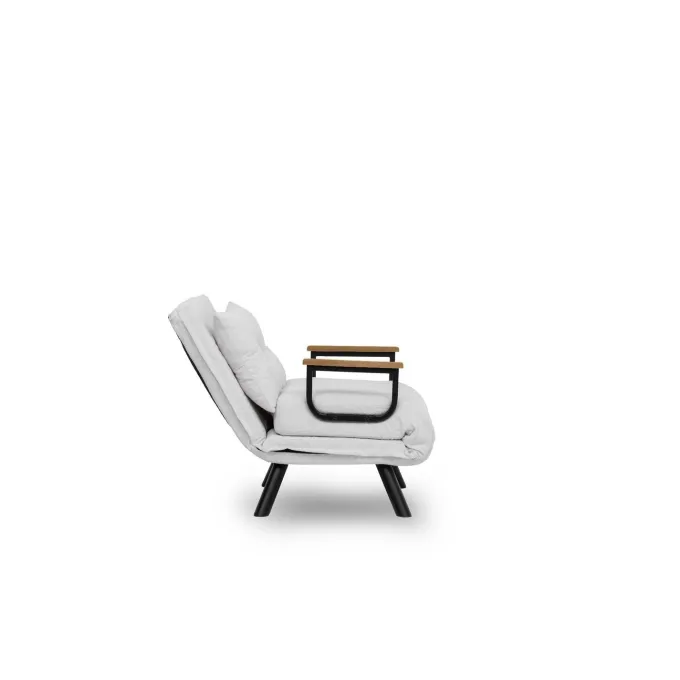 Freetown Single (26 x 120 x 60 cm) 1-sits bäddsoffa Vit