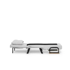Freetown Single (26 x 120 x 60 cm) 1-sits bäddsoffa Vit
