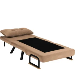Freetown Single (26 x 120 x 60 cm) 1-sits bäddsoffa Ljusbrun