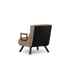 Freetown Single (26 x 120 x 60 cm) 1-sits bäddsoffa Ljusbrun