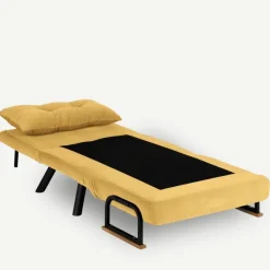 Freetown Single (26 x 120 x 60 cm) 1-sits bäddsoffa Senap