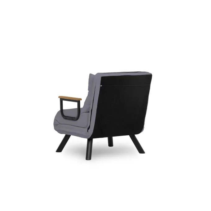 Freetown Single (26 x 120 x 60 cm) 1-sits bäddsoffa Grå