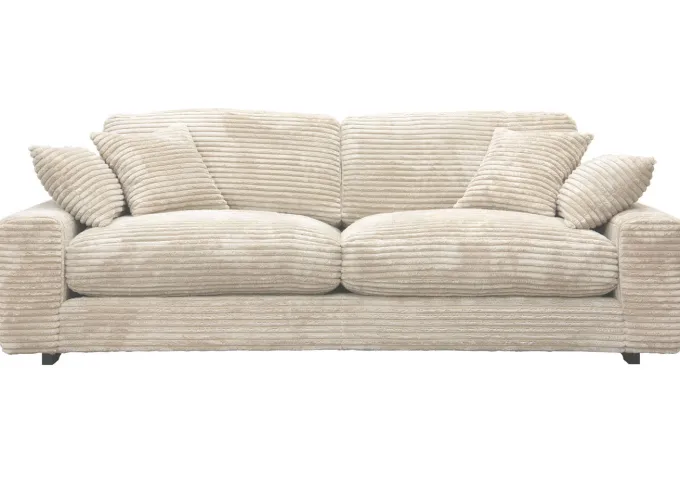 Freja 3-Sits Soffa Teddy Cream