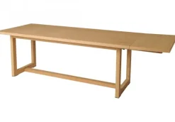Friburg Matbord 210x90cm Vitpigmenterad Ek