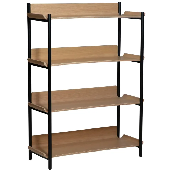 Friyay Set om 4 Hylla Light Oak
