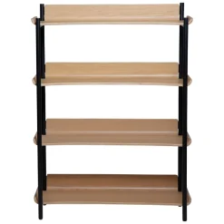 Friyay Set om 4 Hylla Light Oak