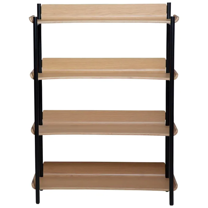 Friyay Set om 4 Hylla Light Oak