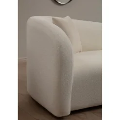 Funchal (225 x 76 x 75 cm) Kräm 3-sitssoffa