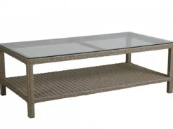Funkia Soffbord 140x70 cm Beige