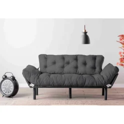 Gaborone Triple (185 x 85 x 70 cm) Grå 3-sitssoffbädd