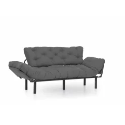 Gaborone Triple (185 x 85 x 70 cm) Grå 3-sitssoffbädd