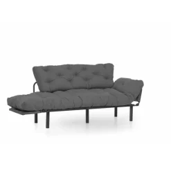 Gaborone Triple (185 x 85 x 70 cm) Grå 3-sitssoffbädd