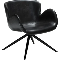 Gaia Loungefåtölj Vintage Black