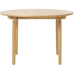 Garbo Matbord Rund 120 cm Naturlig Ek