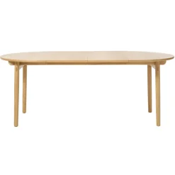 Garbo Matbord Rund 120 cm Naturlig Ek