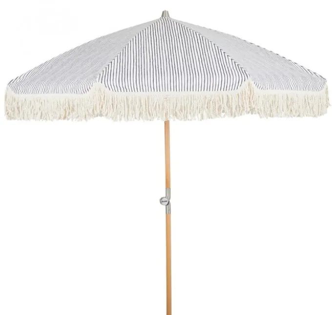 Gatsby Parasoll 1,8m Blå/Randig