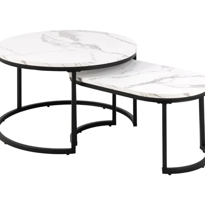 Gilbert Satsbord 42x70x70 cm Vit Granada