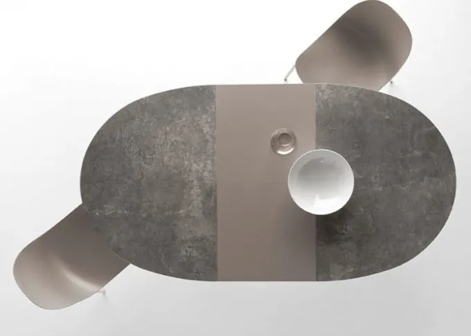 Giove Matbord Ovalt 140x100cm