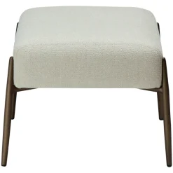 Glam Fotpall Bone White