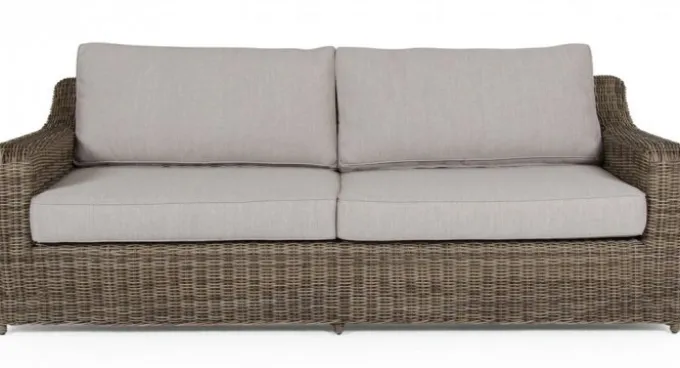 Glendon 3-Sits Soffa Rustik