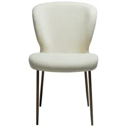 Glory Stol Bone White, Antique Brass