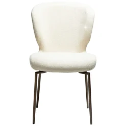 Glory Stol Svängbar Frosted Almond, Antique Brass