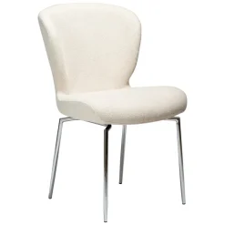 Glory Stol Svängbar Simply Beige, Chrome