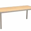 Gordon Soffbord 140x65 cm Khaki/Teak