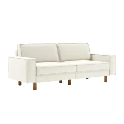 Gothenburg (223 x 89 x 87 cm) 3-sitssoffa Mjölkskum valnöt