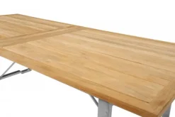 Gotland Matbord 220x95 cm Borstat Stål/Teak