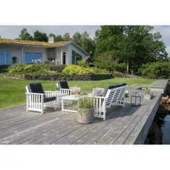 Gotland Utebord 60 x 120 cm Vit