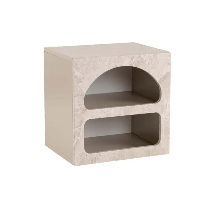 Graz (50 x 40 cm) Nattduksbord Travertinmarmor sandsten