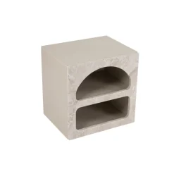 Graz (50 x 40 cm) Nattduksbord Travertinmarmor sandsten