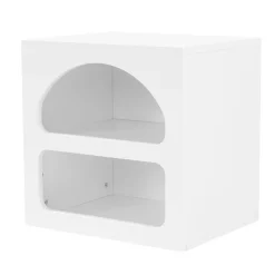 Graz (50 x 40 cm) Nattduksbord Vit