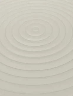 Groove Cafebord Rund 70cm Putty