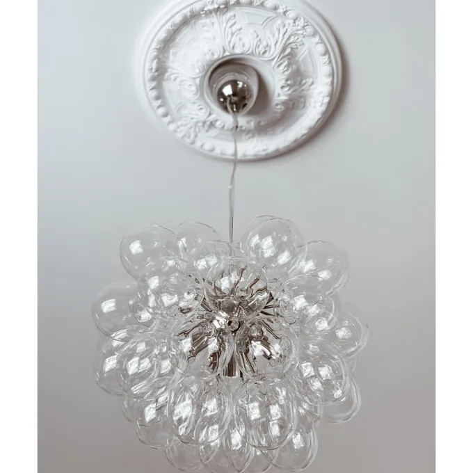 Gross 50 cm Taklampa Klarglas