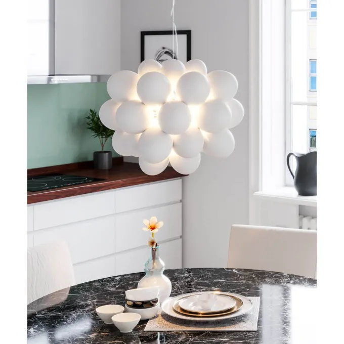 Gross 50 cm Taklampa Vit matt