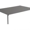 Hallavara Soffbord 162x112 cm Svart
