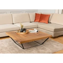 Hanoi hörn utan sittpuff (313 x 97 x 80 cm) Hörnsoffa Beige