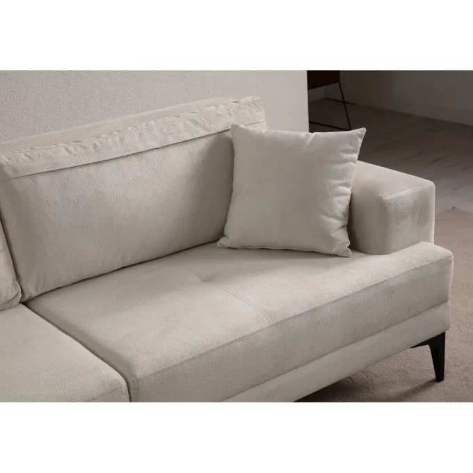 Harare 3-sits (234 x 100 x 78 cm) 3-sitssoffa Ecru