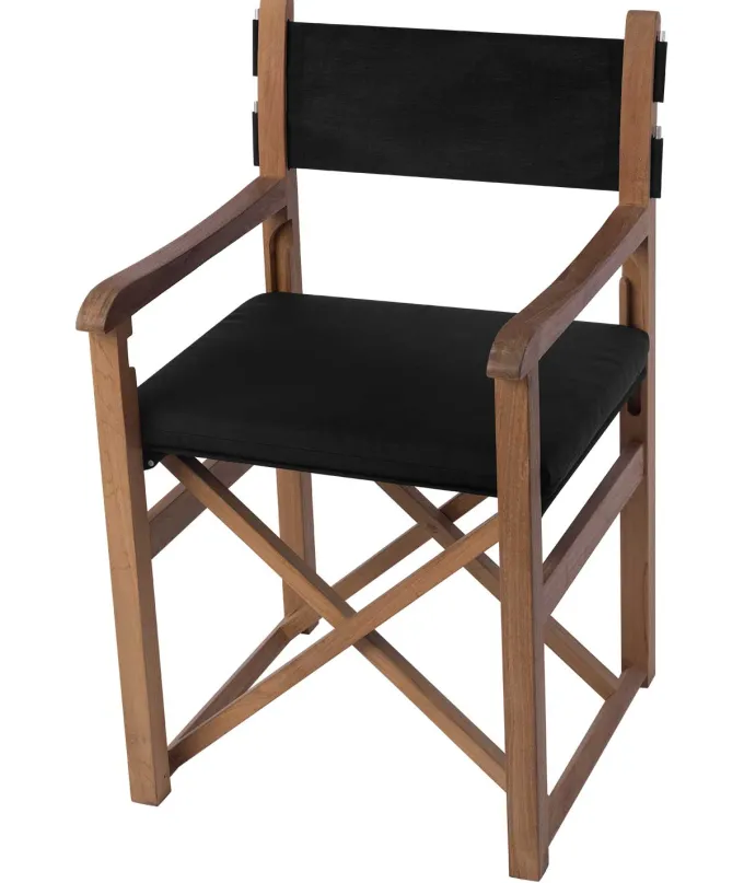 Haväng Regissörsstol Teak/Svart