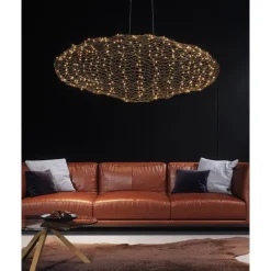 Hayden Taklampa 115 cm Guld