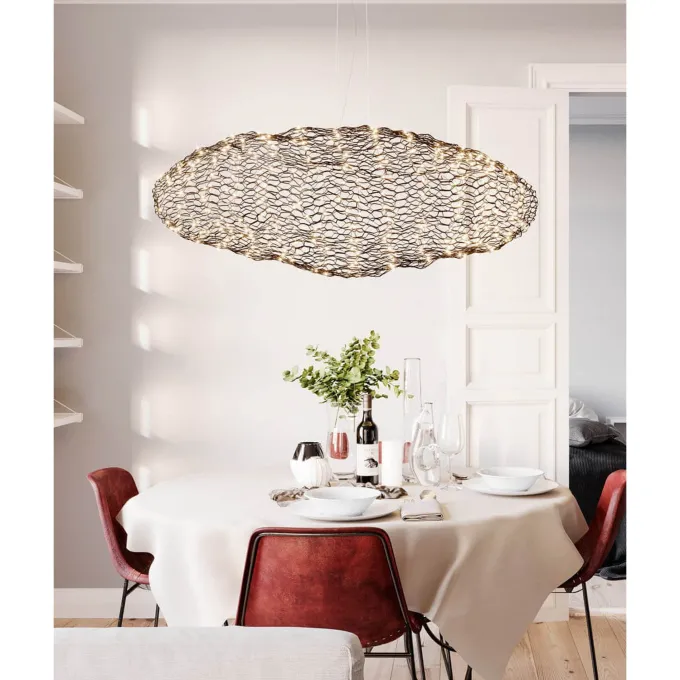 Hayden Taklampa 115 cm Svart matt
