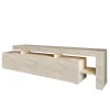 Helsingfors (192 x 53 x 37 cm) travertin TV-bänk