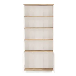 Helsingfors Open (75 x 168,3 x 26,8 cm) Bokhylla Atlantisk furu vit